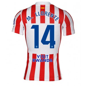 Atletico Madrid Marcos Llorente #14 Jalkapallovaatteet Kotipaita 2025-26 Lyhythihainen